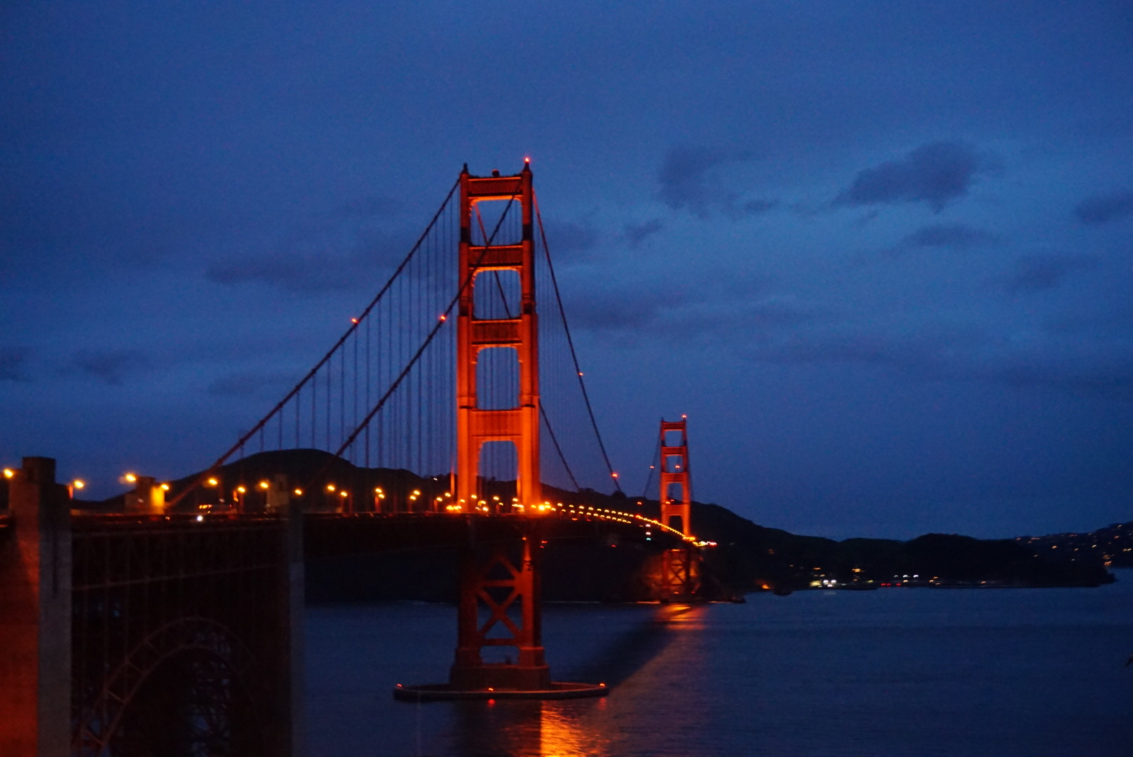 Golden Gate Bridge Night